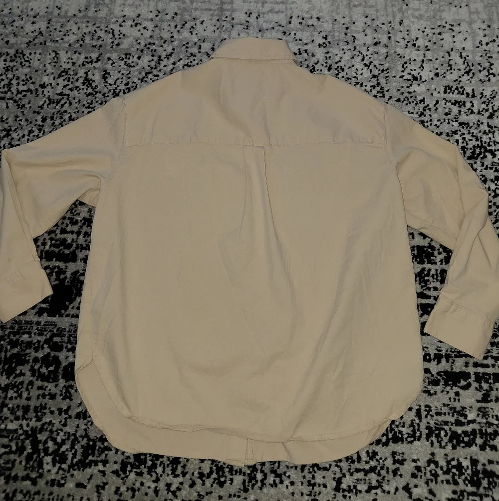 Future Collective x Reese Blutstein Tan Oversized Western Shirt XS Limited Ed - Picture 12 of 13